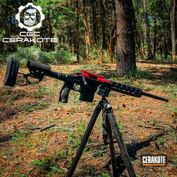 Custom Cerakoted Bolt Action Rifle