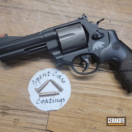 Powder Coating: S.H.O.T,.44 Magnum,Guide Gun,Smith & Wesson,Revolver,Gen II Graphite Black HIR-146,44 Magnum