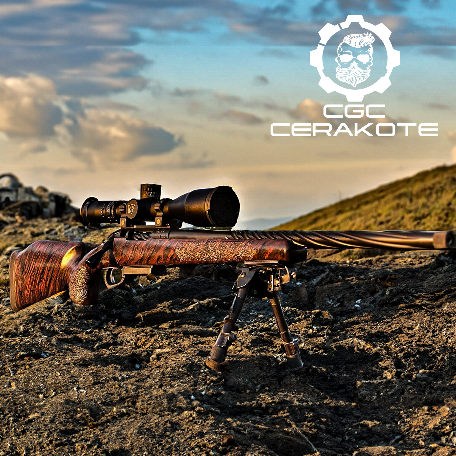 Custom Bolt Action Rifle | Cerakote