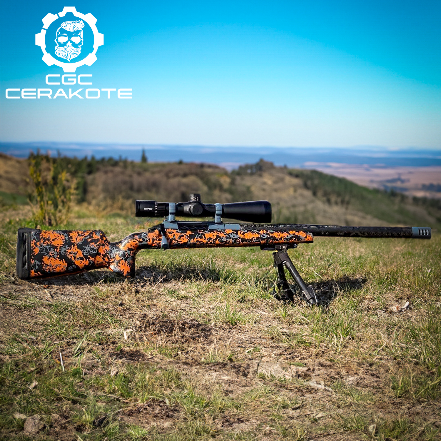 Custom Bolt Action Rifle | Cerakote