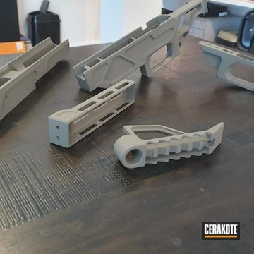 Gun Parts Coated With Cerakote In Magpul® Flat Dark Earth