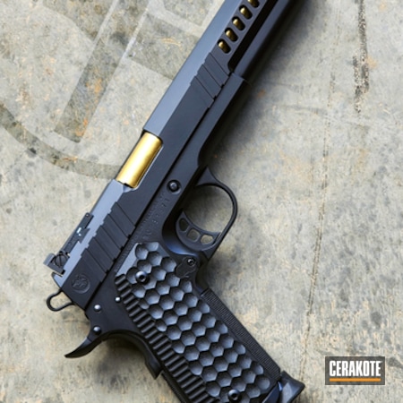 Powder Coating: 9mm,LR Black LR-100,1911,Nighthawk Custom,Handguns,Pistol