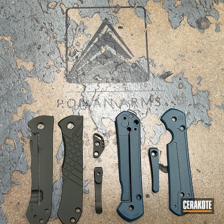 Powder Coating: Blue Titanium H-185,Knives and Guns,Accessories,Hunting,Knife Scales,EDC,Gift Ideas,EDC Tactical,Custom Knives,Knives,Hunting Knife,Tactical,EDC Knife,Knife Handles,Knife,EDC Gear,Gifts,O.D. Green H-236,Gift Idea for Men,Custom,Clips,Everyday Carry,Hardware,Tactical Accessory,Scales,Gift Idea for Women,Gift,Custom Knife Parts,Folding Knife,Chris Reeve