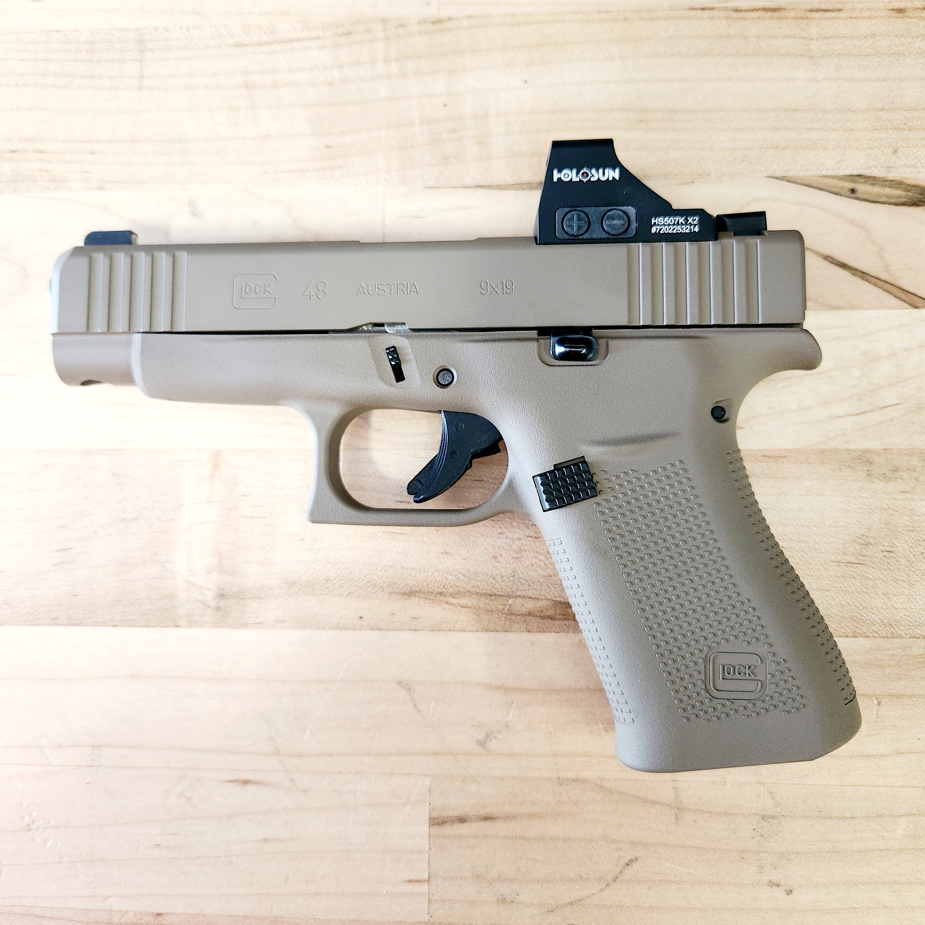 Glock Coating Glock finished in H-265 | Cerakote