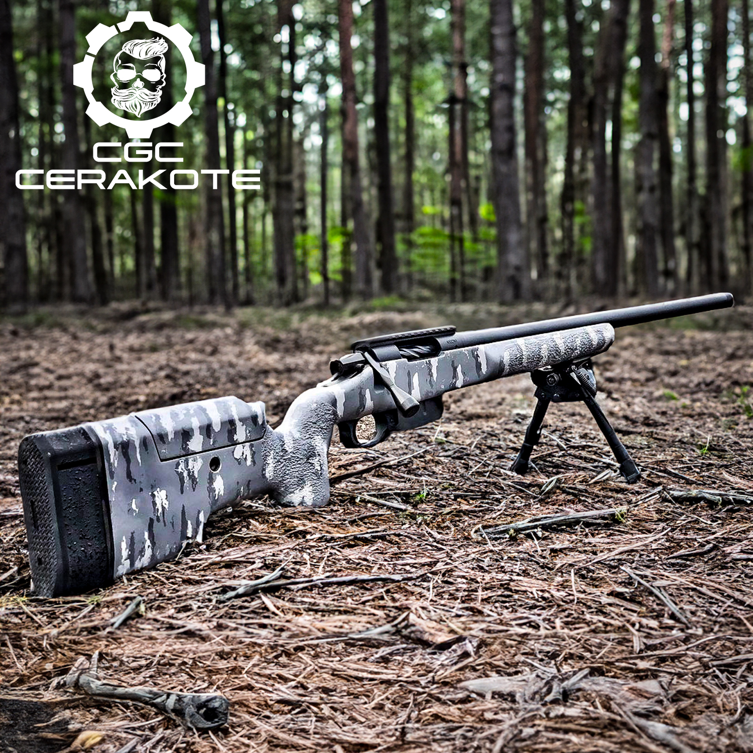 Custom Bolt Action RIfle | Cerakote