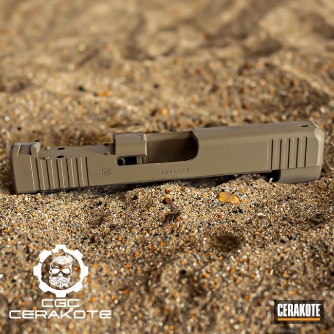 Glock 48 Slide - Fs Brown Sand