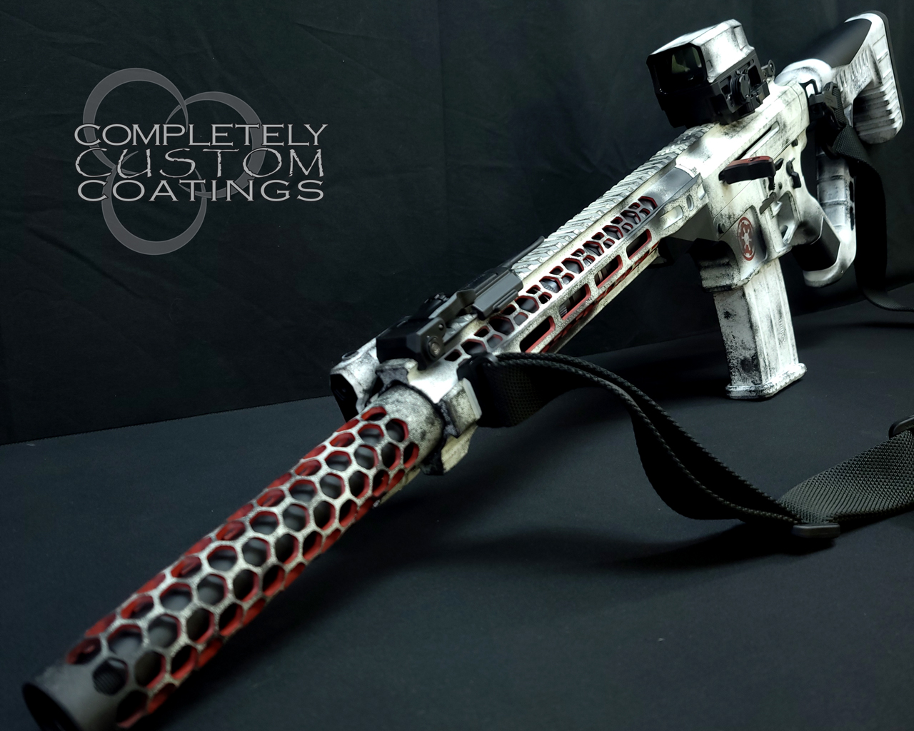 Custom Storm Rifle Custom Theme - VR80 Stormtrooper | Cerakote