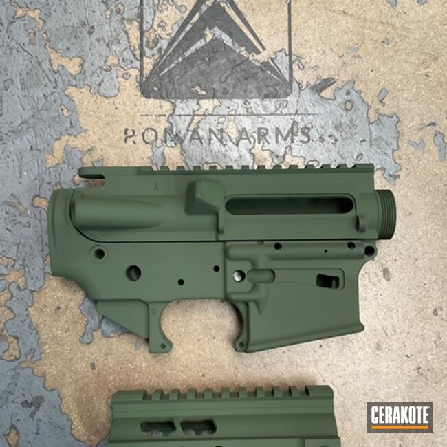 Ar Builders Kit Coated With Cerakote In H-34094