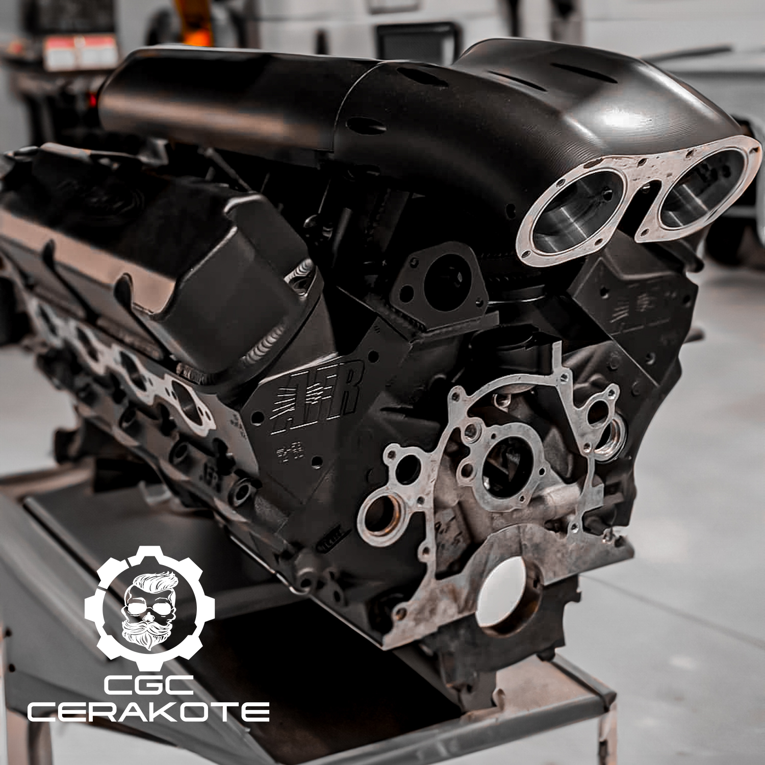 Custom Cerakote on this Engine | Cerakote