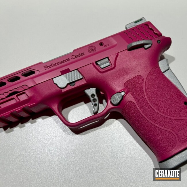 Sig™ Pink And Crushed Silver Smith & Wesson M&p