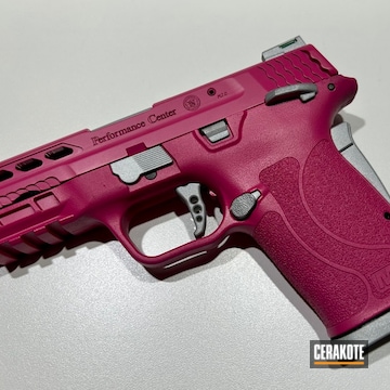 Sig™ Pink And Crushed Silver Smith & Wesson M&p
