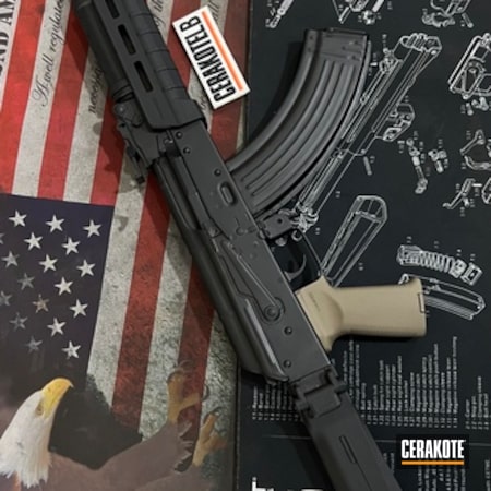 Powder Coating: Graphite Black H-146,AK-47,S.H.O.T,AK Rifle
