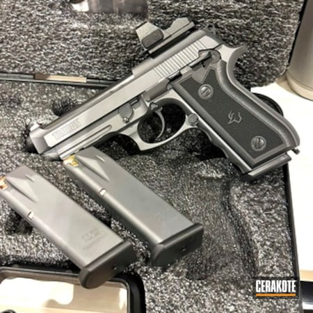 Powder Coating: Taurus Pistol,S.H.O.T,Pistol,Sniper Grey H-234