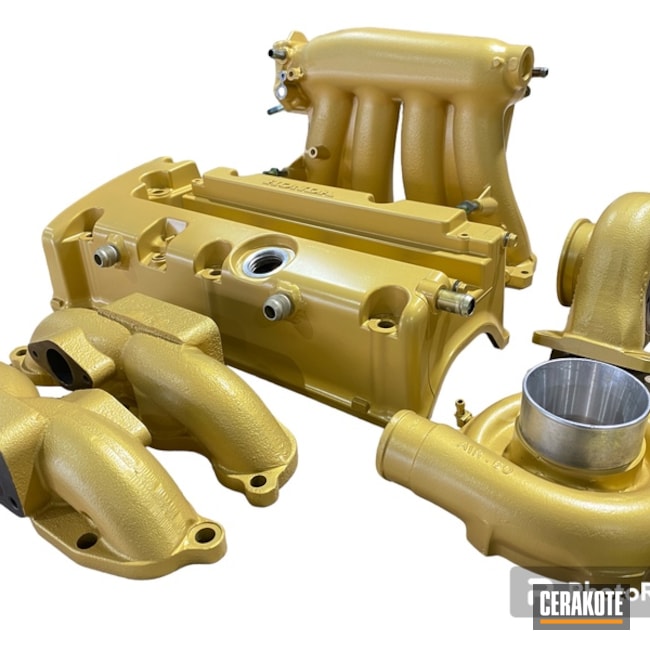 Honda Engine Parts Coated With Cerakote