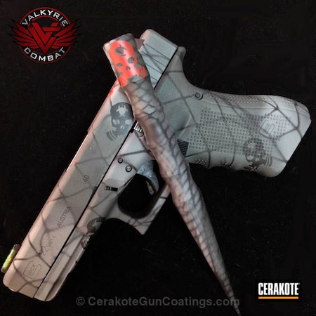 Powder Coating: Graphite Black H-146,Glock,Handguns,Smith's Grey,SIG™ DARK GREY H-210,Bull Shark Grey H-214
