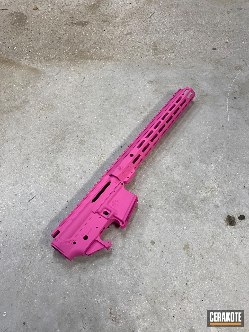 Pink Tactical Rifle | Cerakote