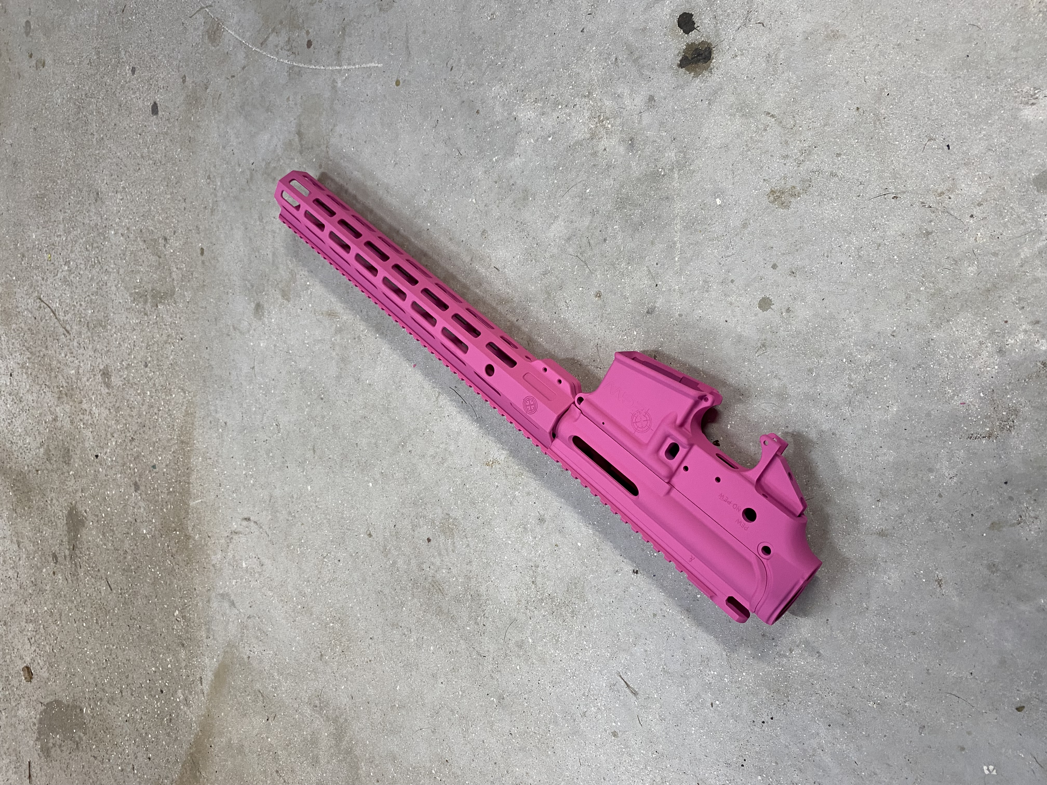 Pink Platic Rifle Pink Tactical Rifle | Cerakote
