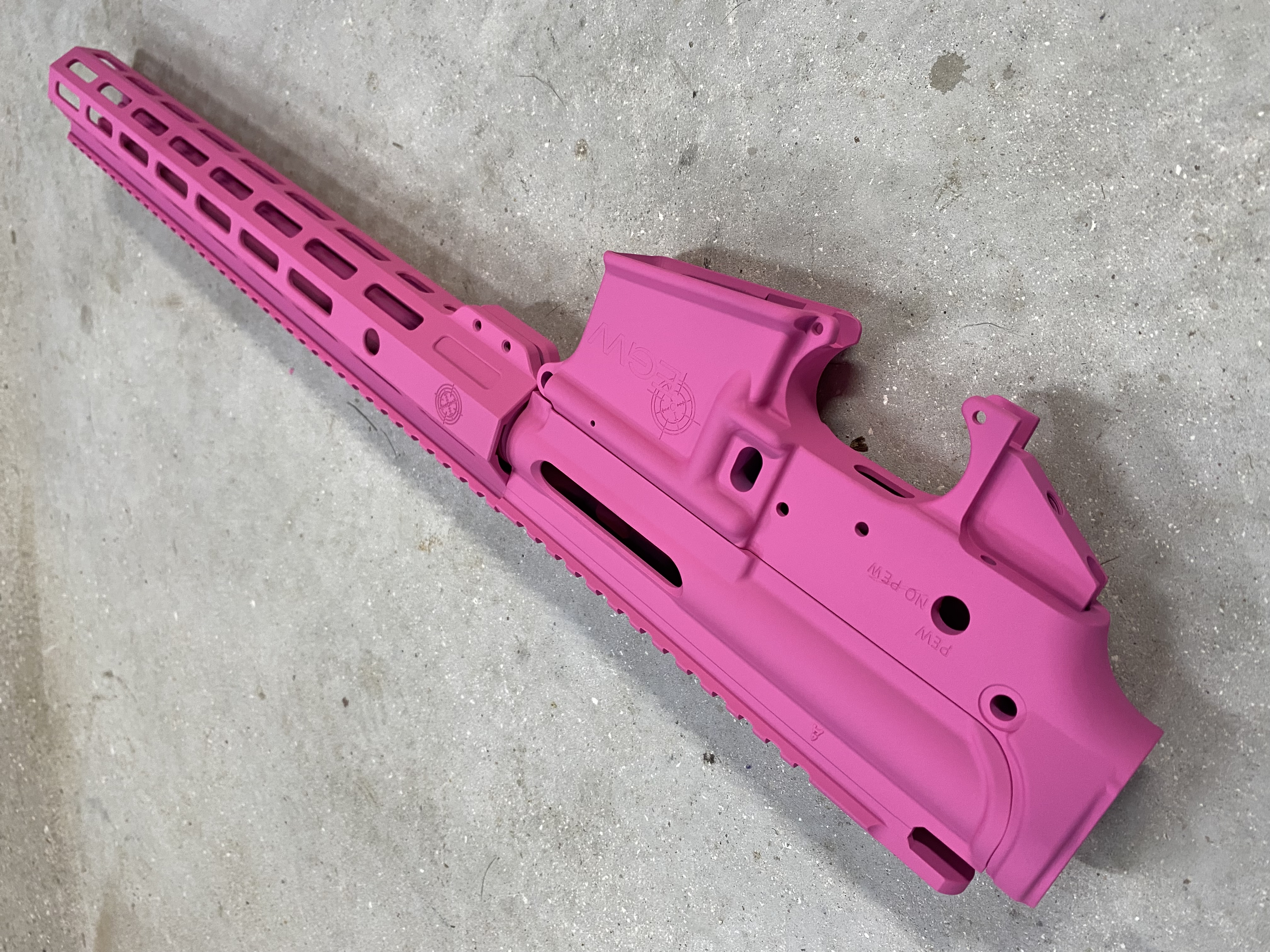 Pink Platic Rifle Pink Tactical Rifle | Cerakote