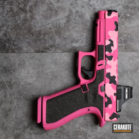 Powder Coating: Graphite Black H-146,Glock,Bazooka Pink H-244,PINK SHERBET H-328,Custom Camo,Prison Pink H-141