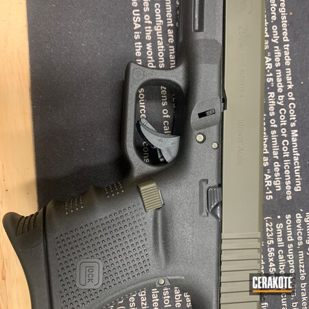 Powder Coating: Glock 26,Mil Spec O.D. Green H-240,Montana,S.H.O.T,Pistol,Montana Rifle,Glock Slide