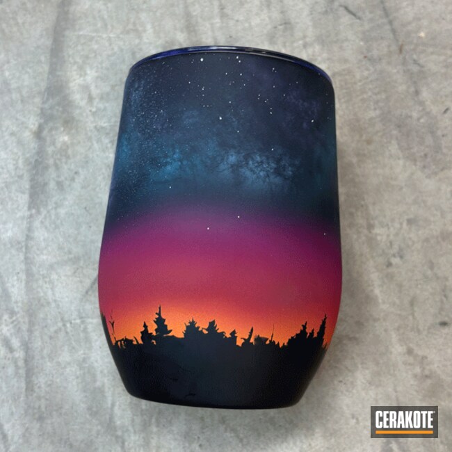 Custom Sunset Tumbler/cup