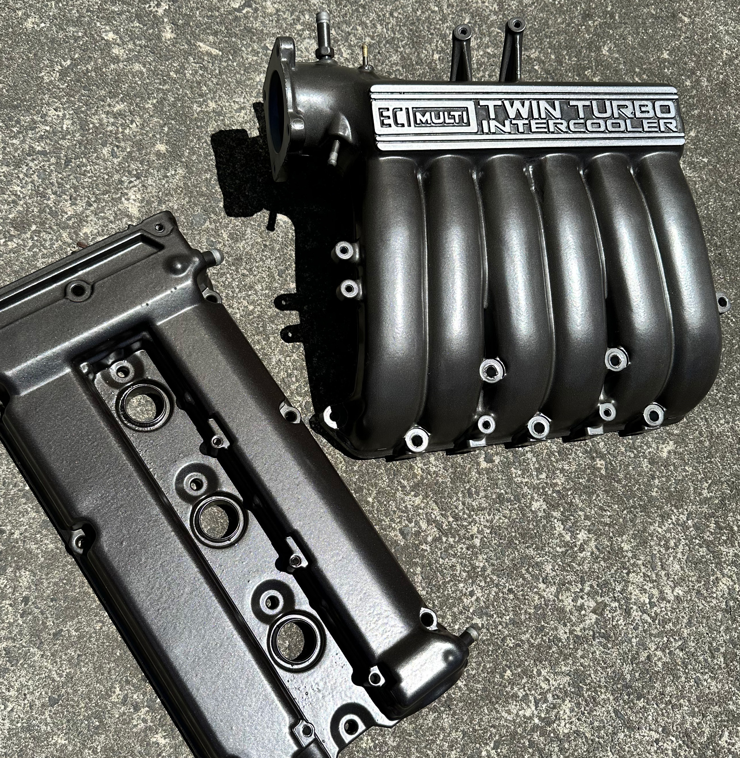 Mitsubishi Evo Rocket Cover & Plenum | Cerakote