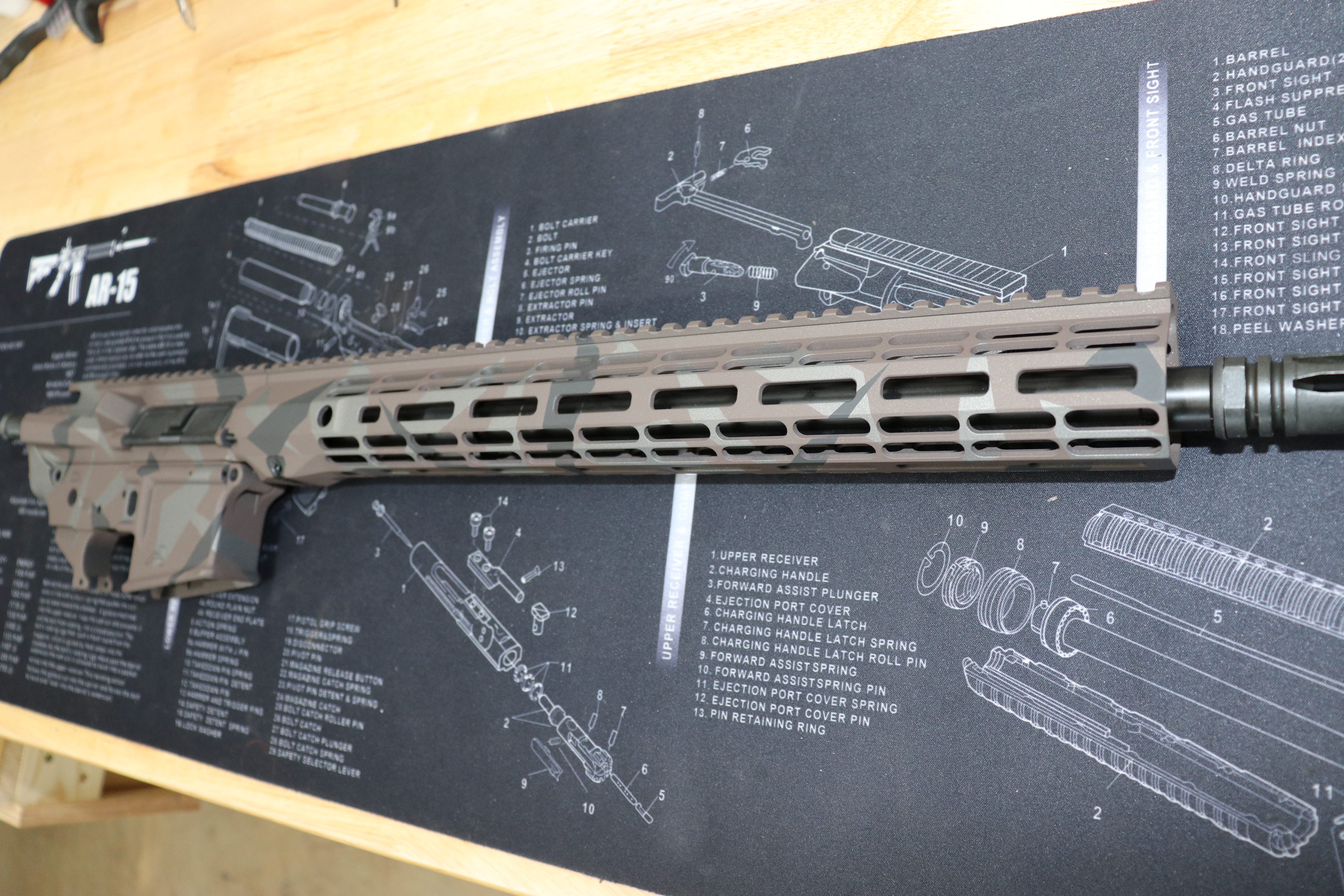 Aero Lower, Upper and hand-guard | Cerakote