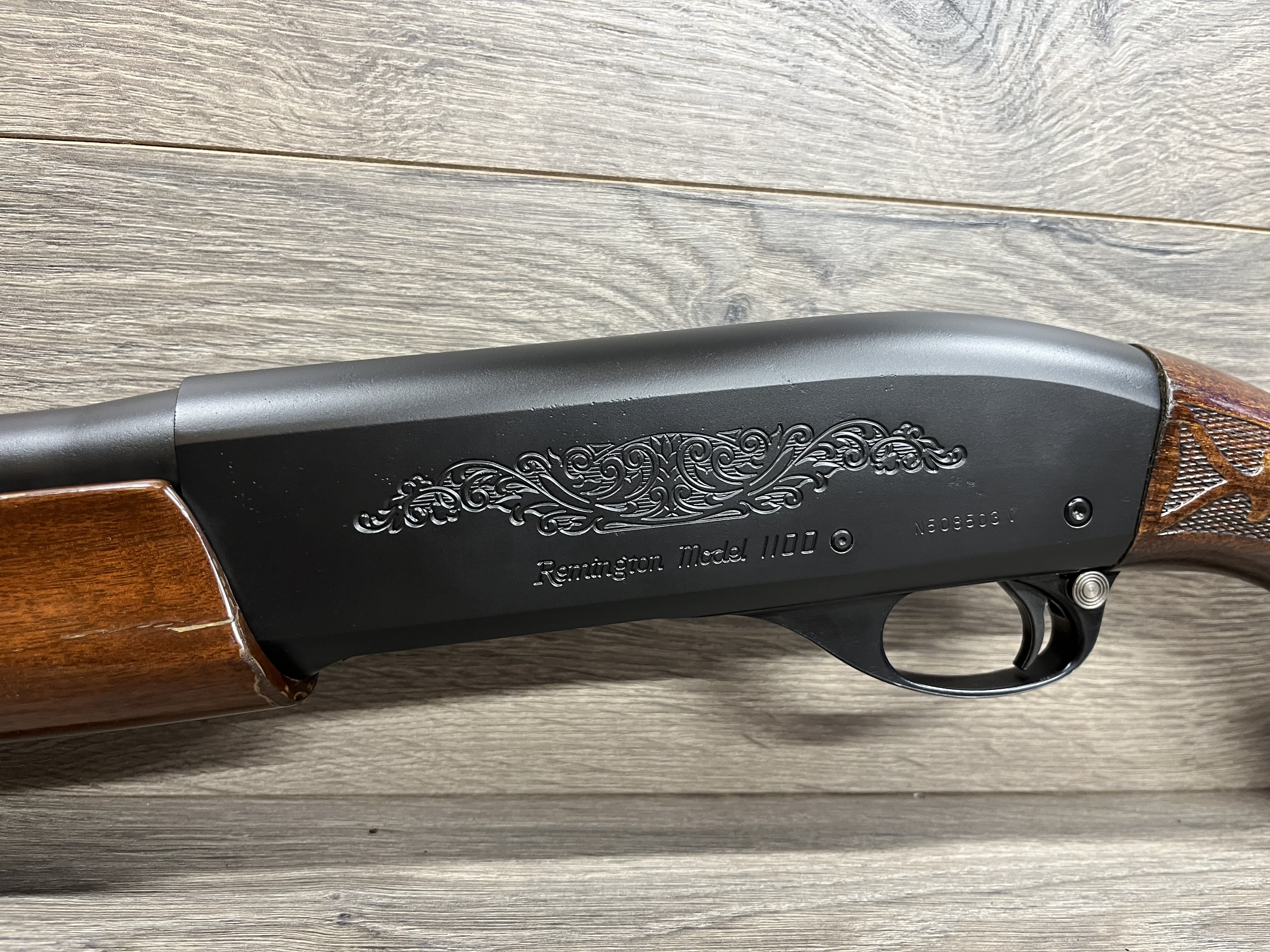 Remington 1100 on graphite black | Cerakote