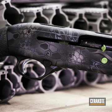Custom Kryptek Finish On Beretta Elite Series Shotgun