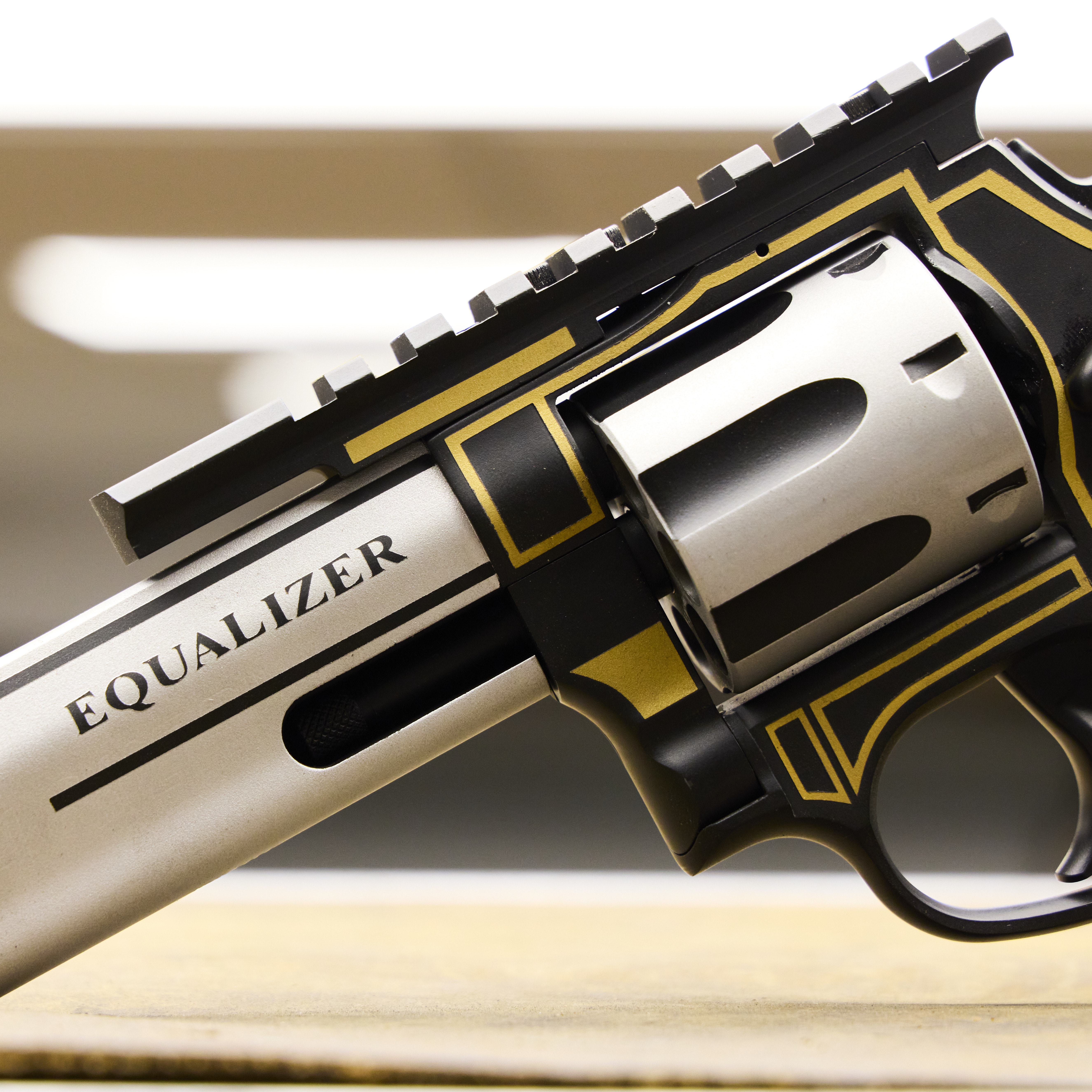 Custom Taurus revolver finish, the