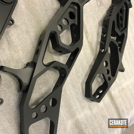 Bow Riser finished in C-7300 | Cerakote