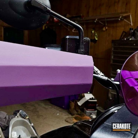 Powder Coating: Wild Purple H-197,Automotive,Motorcycle Parts
