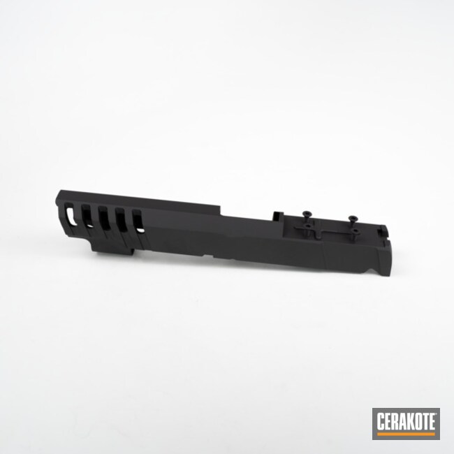 Single Color Cerakoting For Your Pistol Slide- Armor Black