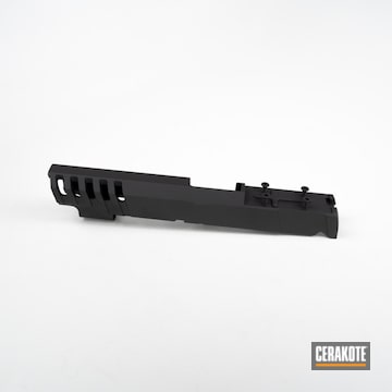Single Color Cerakoting For Your Pistol Slide- Armor Black