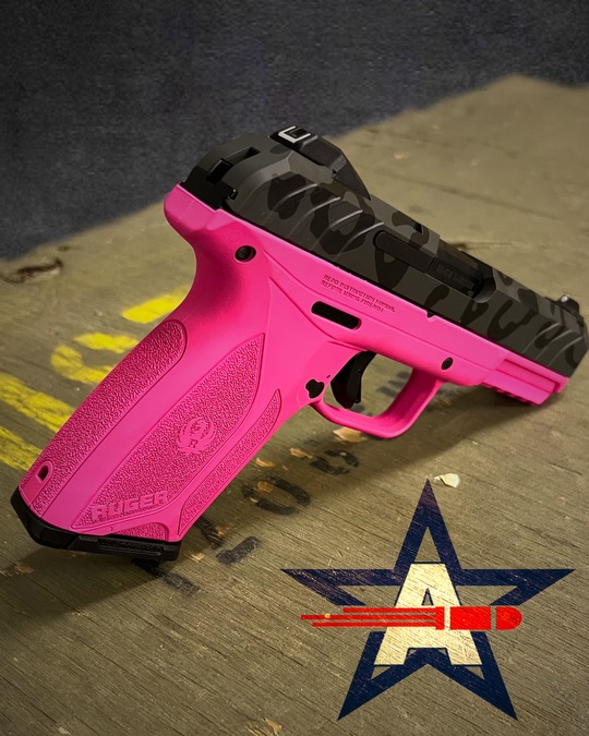 Leopard print Ruger | Cerakote