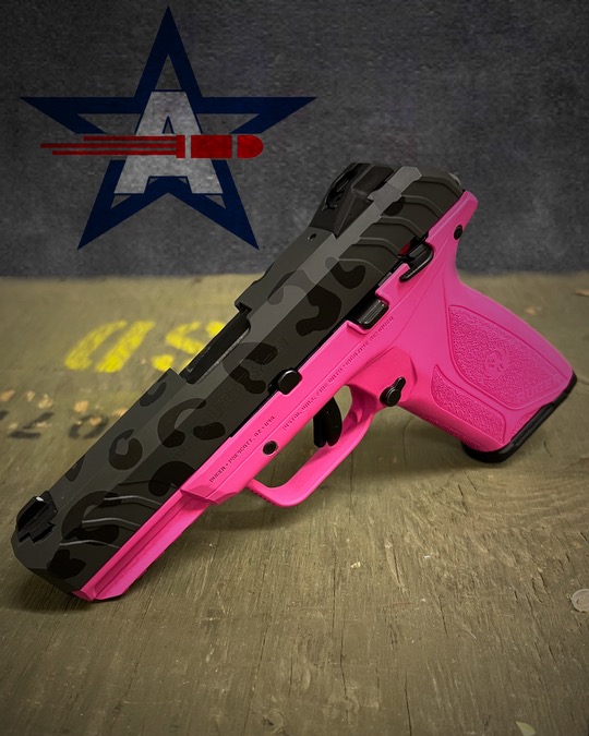 Leopard print Ruger | Cerakote