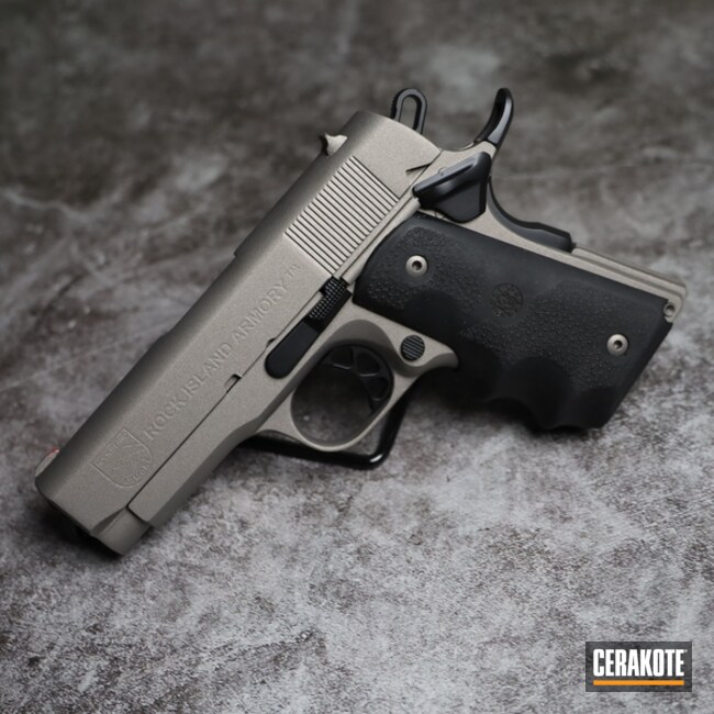 Stainless And Graphite Black 1911