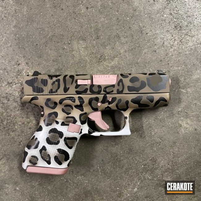 Leopard And Rose Gold Glock 