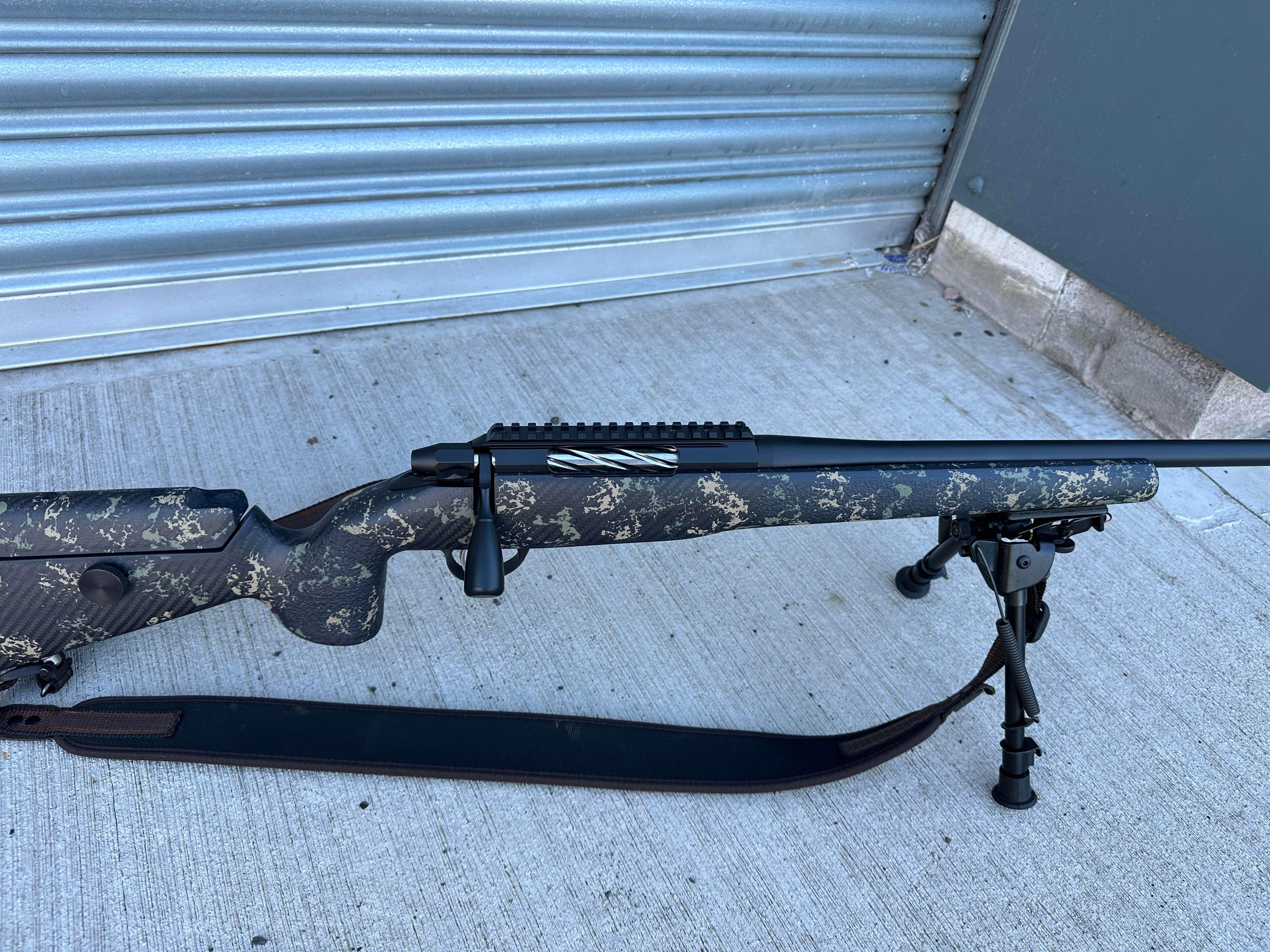 Hunting Rifle coated in a Graphite Black Finish | Cerakote