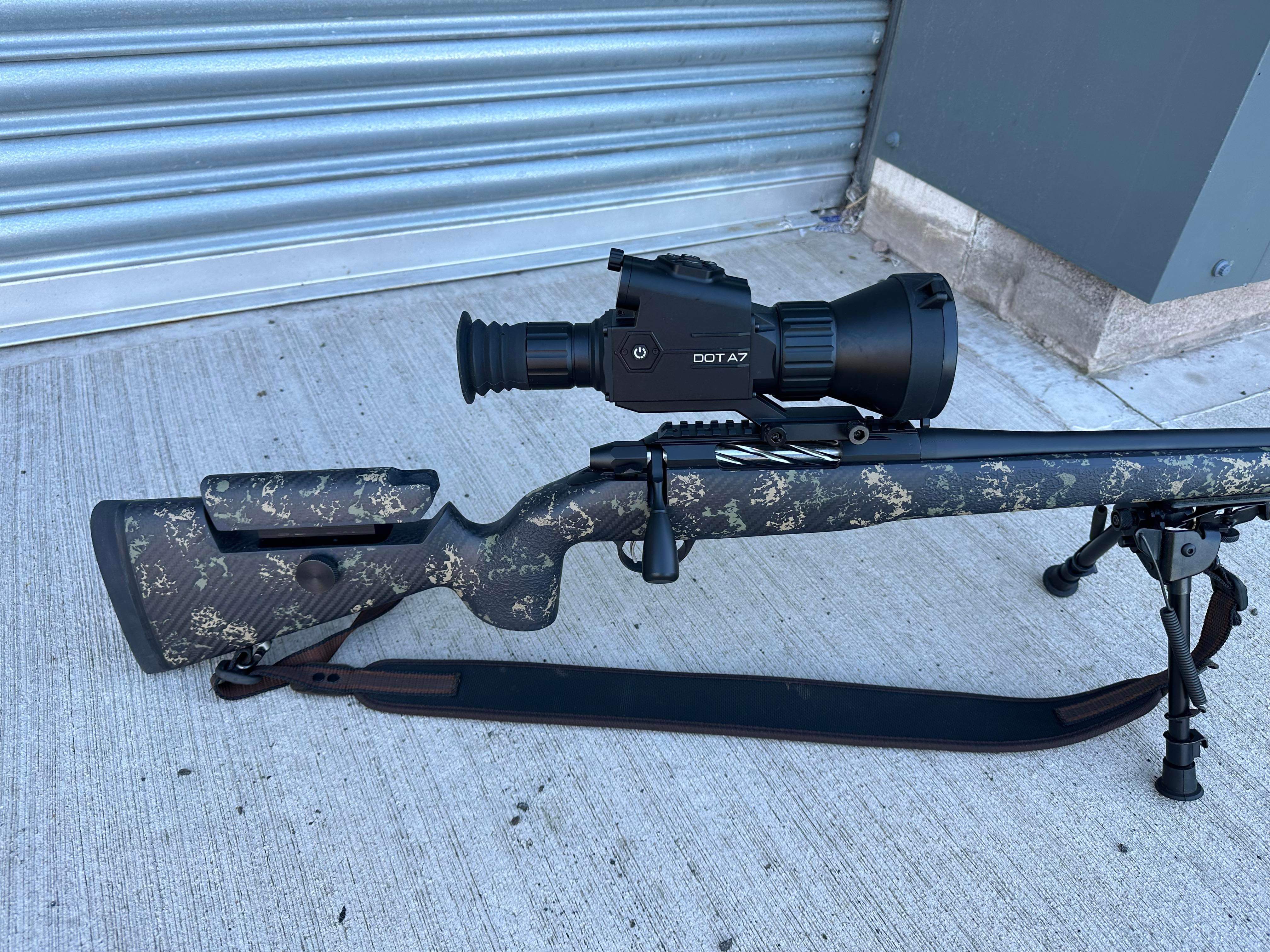 Hunting Rifle coated in a Graphite Black Finish | Cerakote