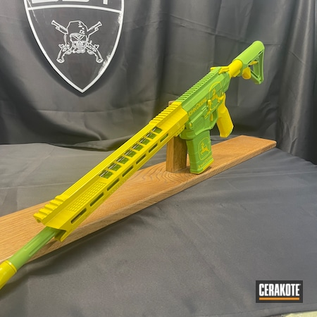 Powder Coating: Corvette Yellow H-144,Zombie Green H-168,S.H.O.T,John Deere,AR-10
