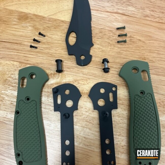 Benchmade Coated With Cerakote