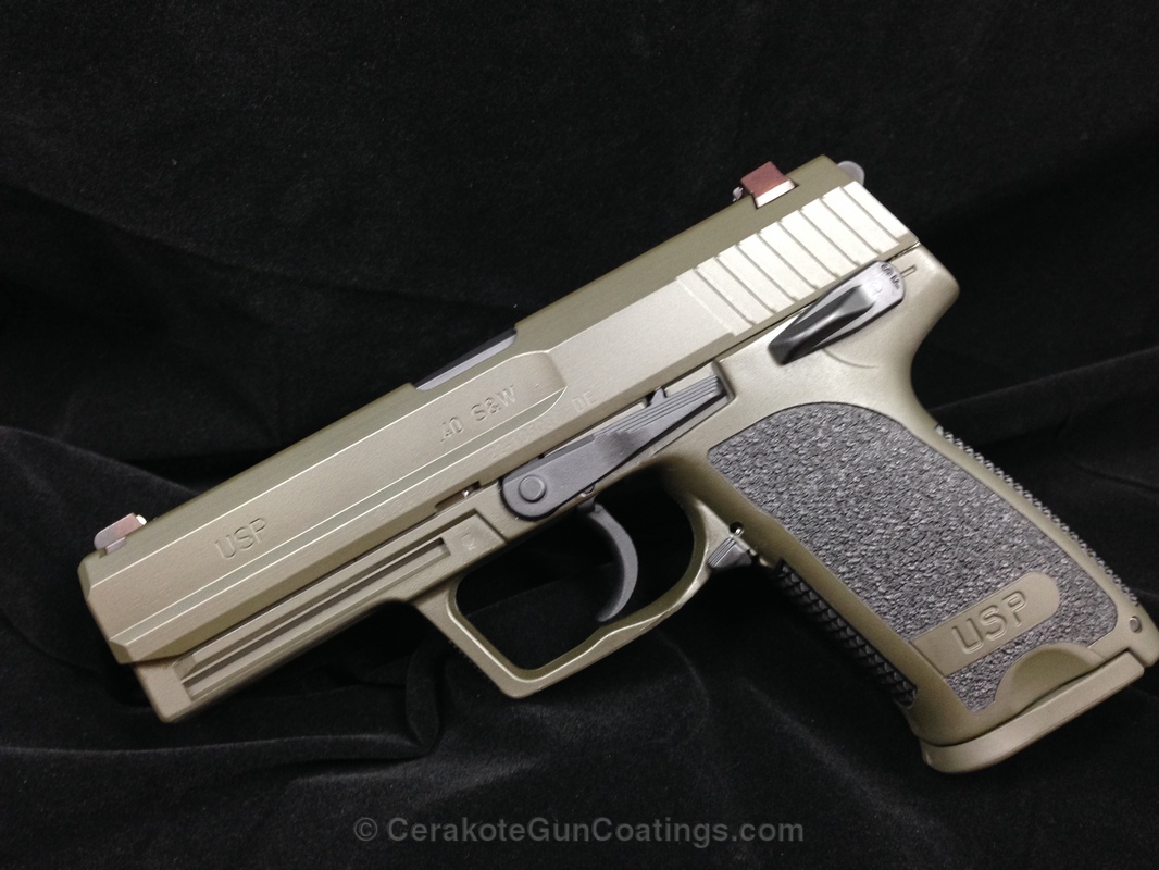 H-236 O.D. Green with H-146 Graphite Black by Shaun Unell | Cerakote
