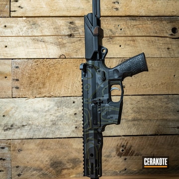 Custom Camo With Topo Ar-9 Pistol