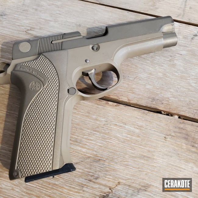 Barrett® Brown And Burnt Bronze Smith & Wesson Pistol