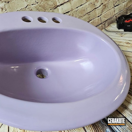 Powder Coating: Wild Purple H-197,Kitchen Sink,Stormtrooper White H-297,Custom Mix,Custom Mix Purple,Bathroom,Prison Pink H-141