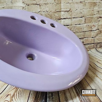 Custom Mix Lavender Sink