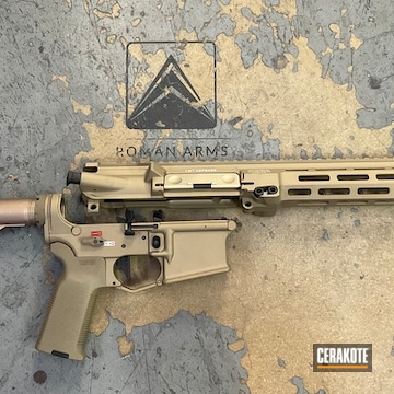 Lmt Ar Monolithic Upper Coated With Cerakote