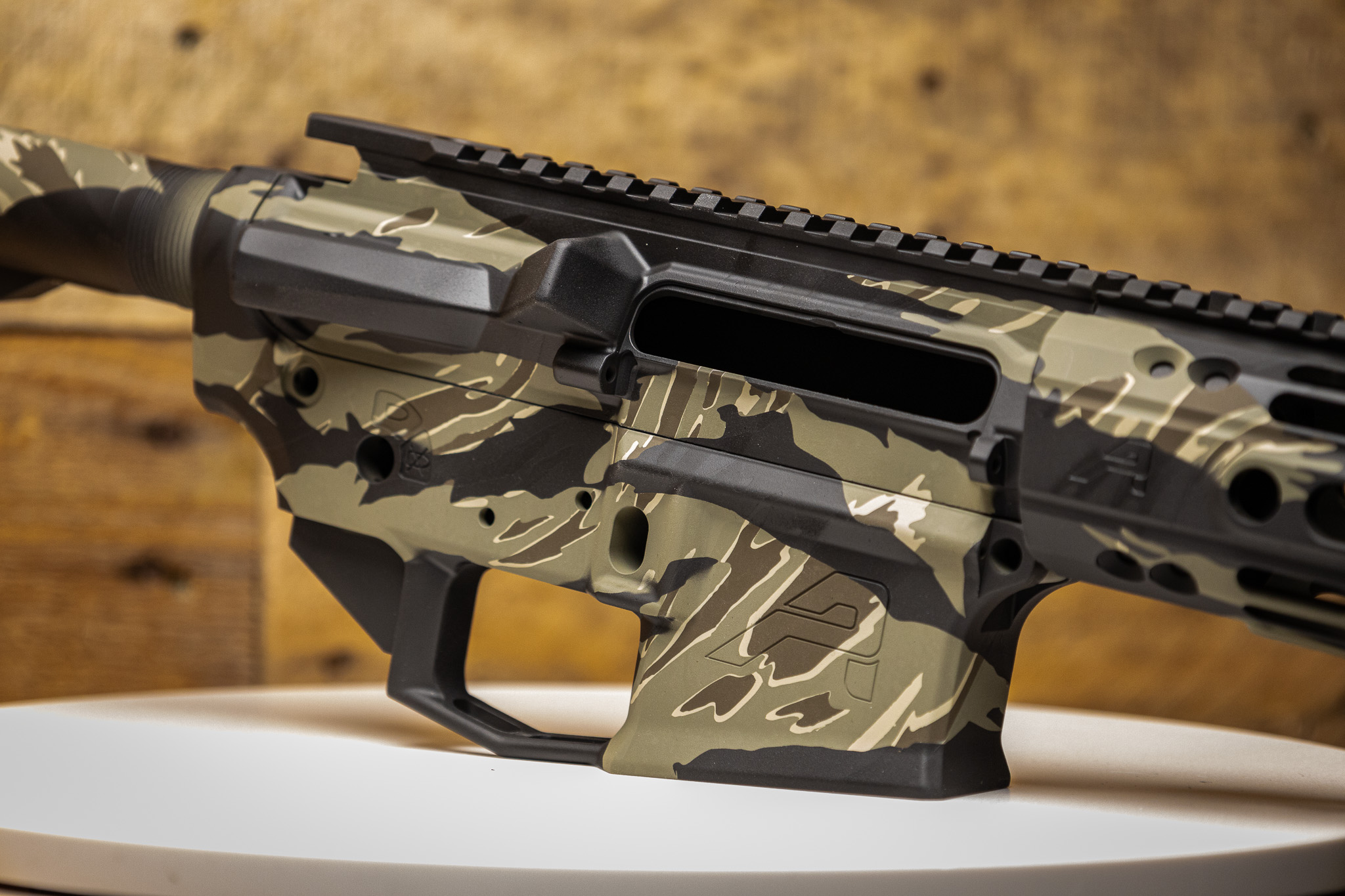 VT Tiger Stripe Camo AR-15 | Cerakote