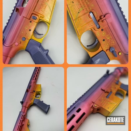 Powder Coating: CRUSHED ORCHID H-314,Rainbow,Sunrise,HIGH GLOSS ARMOR CLEAR H-300,TEQUILA SUNRISE H-309,Tacticool,Lemon Zest C-300,Flowers,Prison Pink H-141